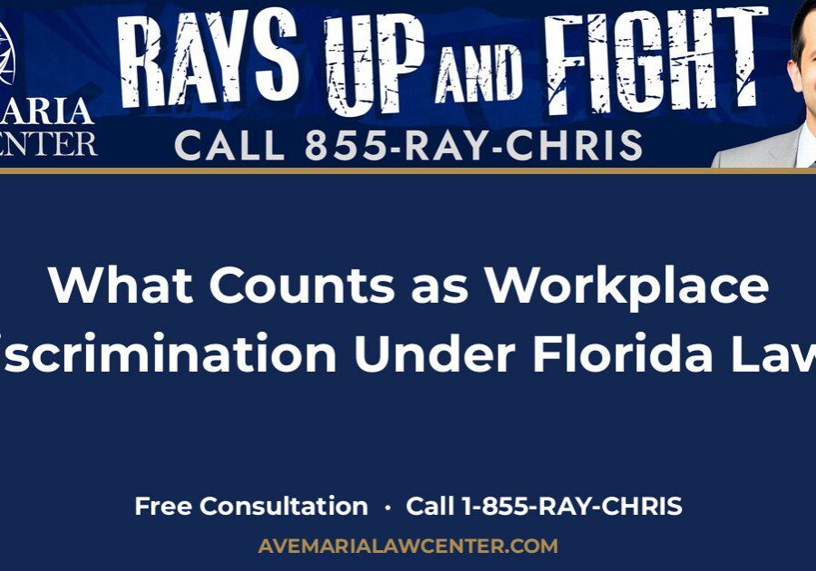Workplace discrimination in Florida — what counts and what to do, from Ave Maria Law Center